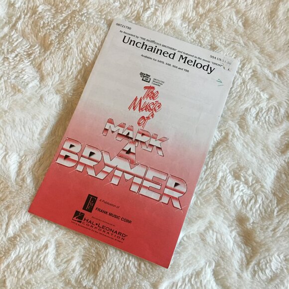 5/$25 'Unchained Melody' Pop Hit Vocal Arrangement Music Sheets - Picture 2 of 4